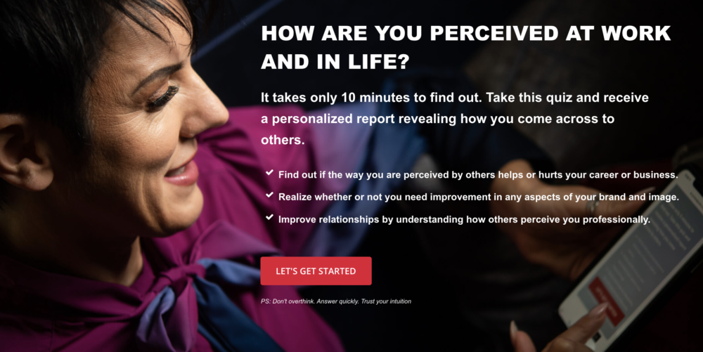 Women over 50, perception audit