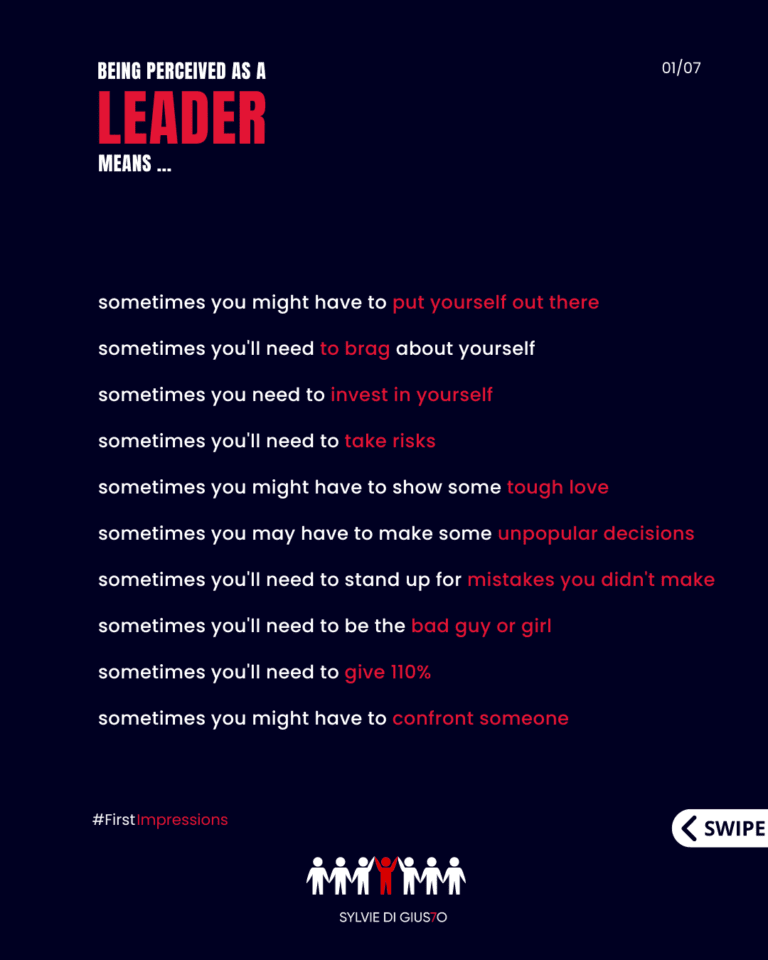 Attitude of a Leader