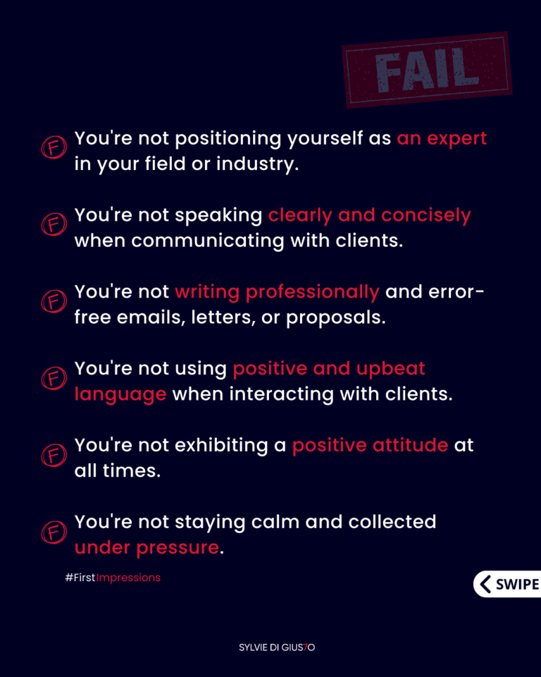 Common Sales Mistakes