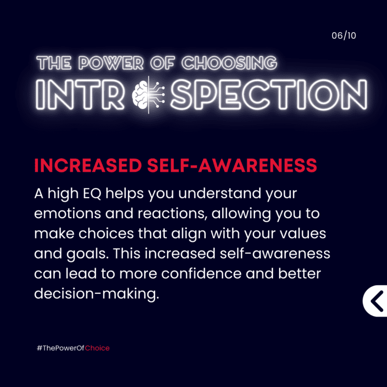 Maximizing your emotional intelligence