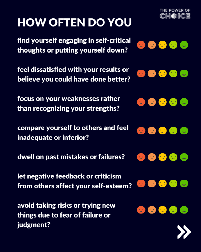Overcoming Self-Criticism