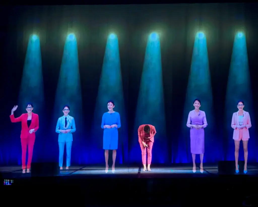 Hologram Presentation, Sylvie di Giusto: what does choosing a hologram presentation say about your event