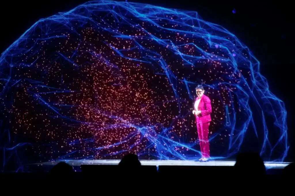 Hologram Presentation, Sylvie di Giusto: why do hologram presentations resonate with next-gen audiences