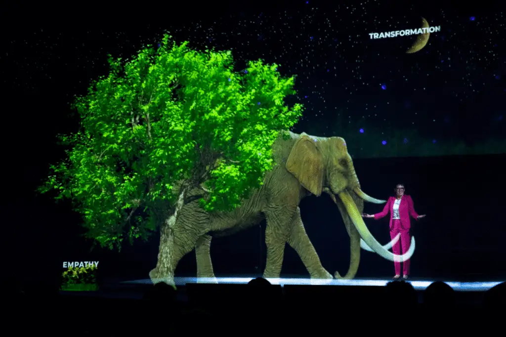 Hologram Conference, Example: who will go first