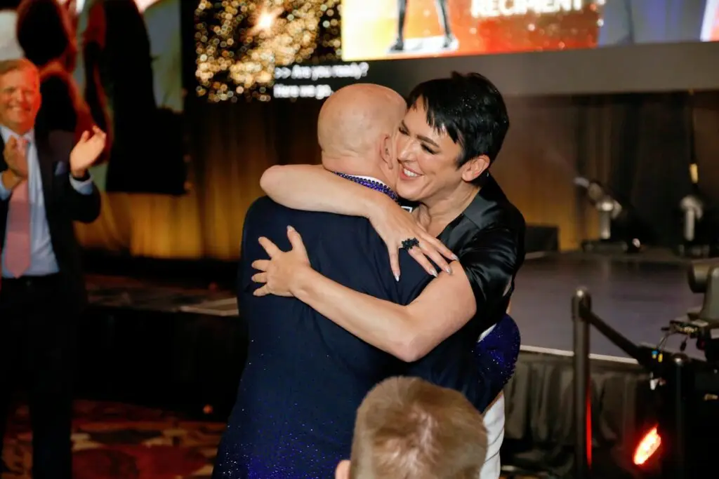 Hall of Fame Speakers, Sylvie with Brian Walter