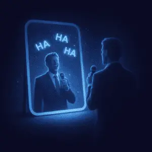 Presentation Tips, Humor: the only safe target for humor is yourself