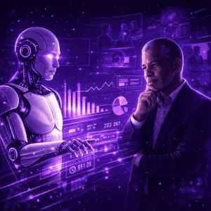 Artificial Intelligence versus Human Intelligence: how does human intelligence read the story behind the data