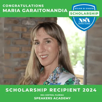 Maria Garaitonandia, Sylvie di Giusto Scholarship recipient 2024