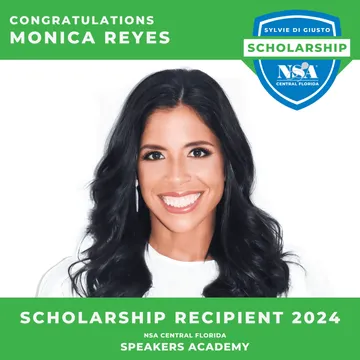 Monica Reyes, Sylvie di Giusto Scholarship recipient 2024