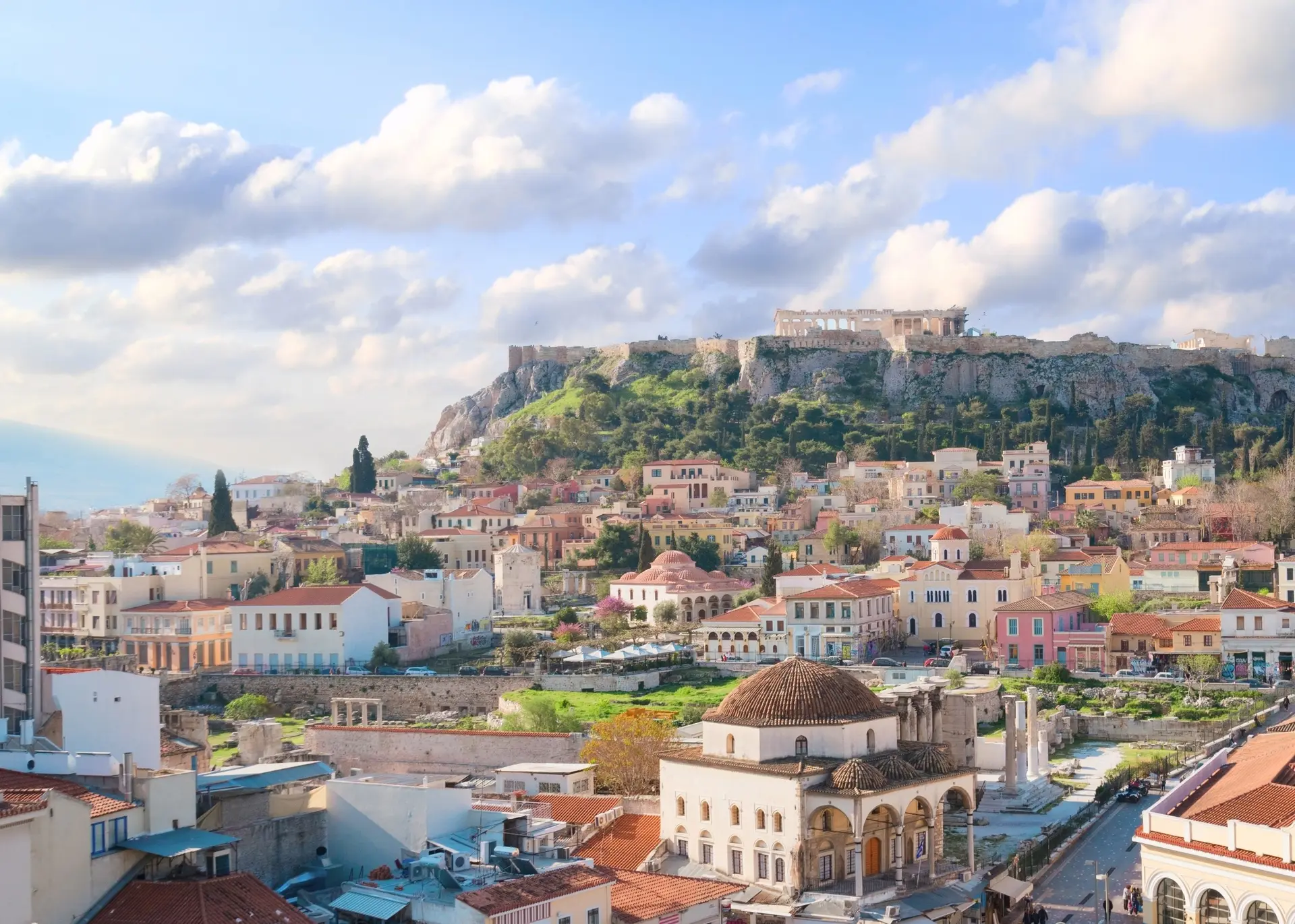 The Parthenon on the Acropolis above Athens, for Sylvie di Giusto, international keynote speaker in Athens