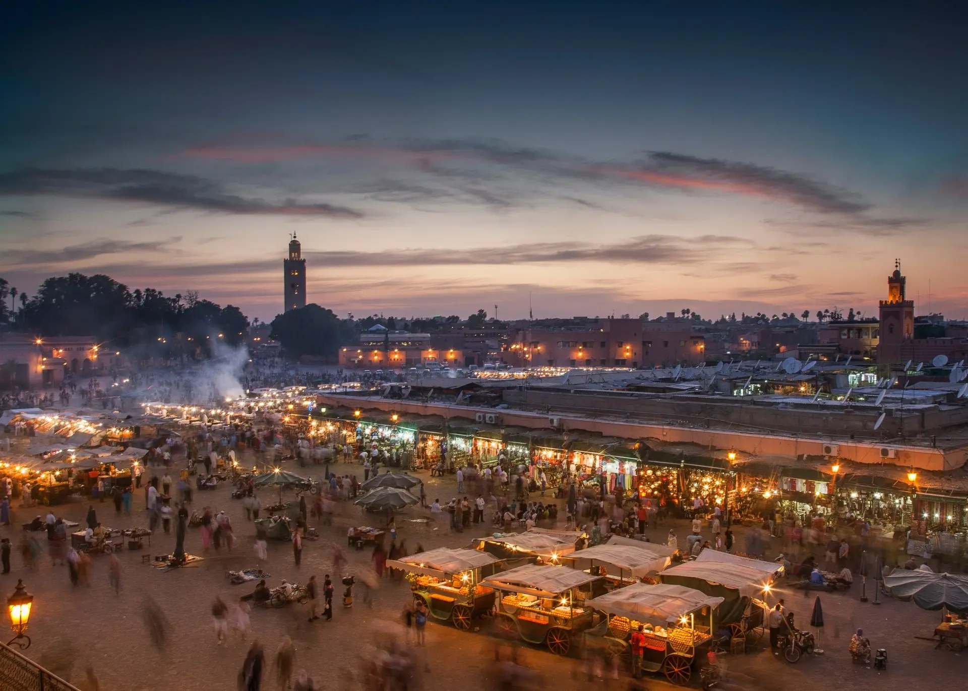 The Koutoubia Mosque minaret in Marrakesh, for Sylvie di Giusto, international keynote speaker in Marrakesh
