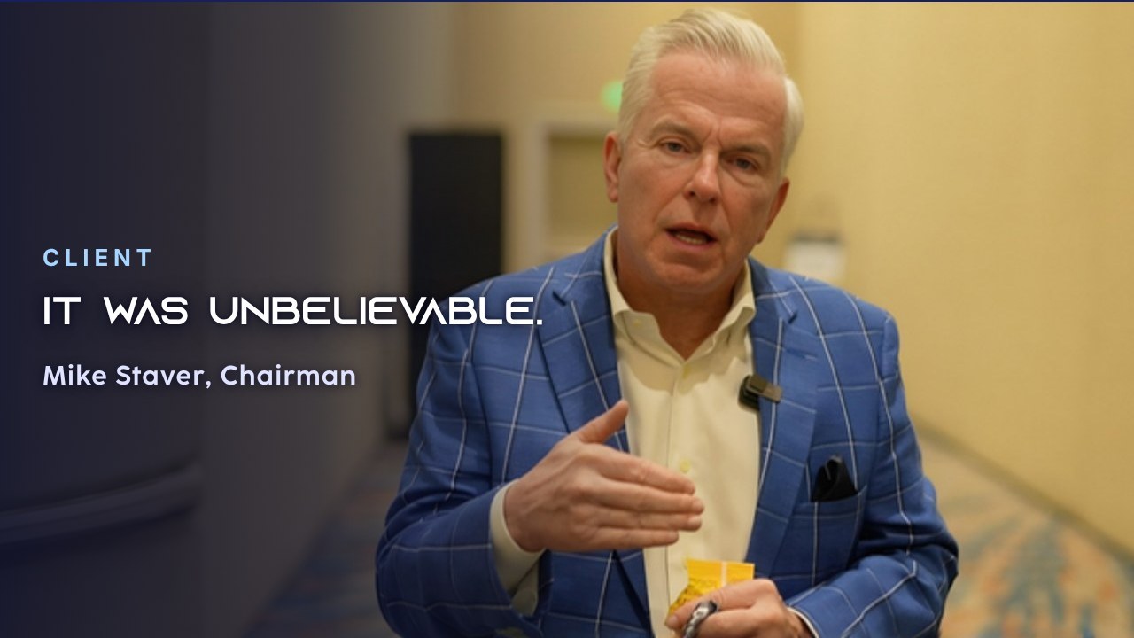 Client testimonial